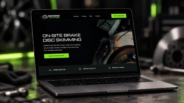 Skimming Solutions website preview